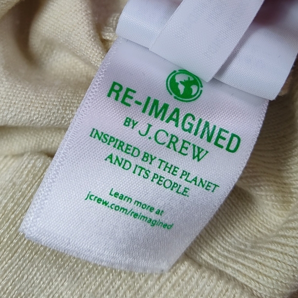 J. Crew Women's Mockneck Silk-Blend Sweater with Ribbed Trim Small BD412 - Picture 5 of 11